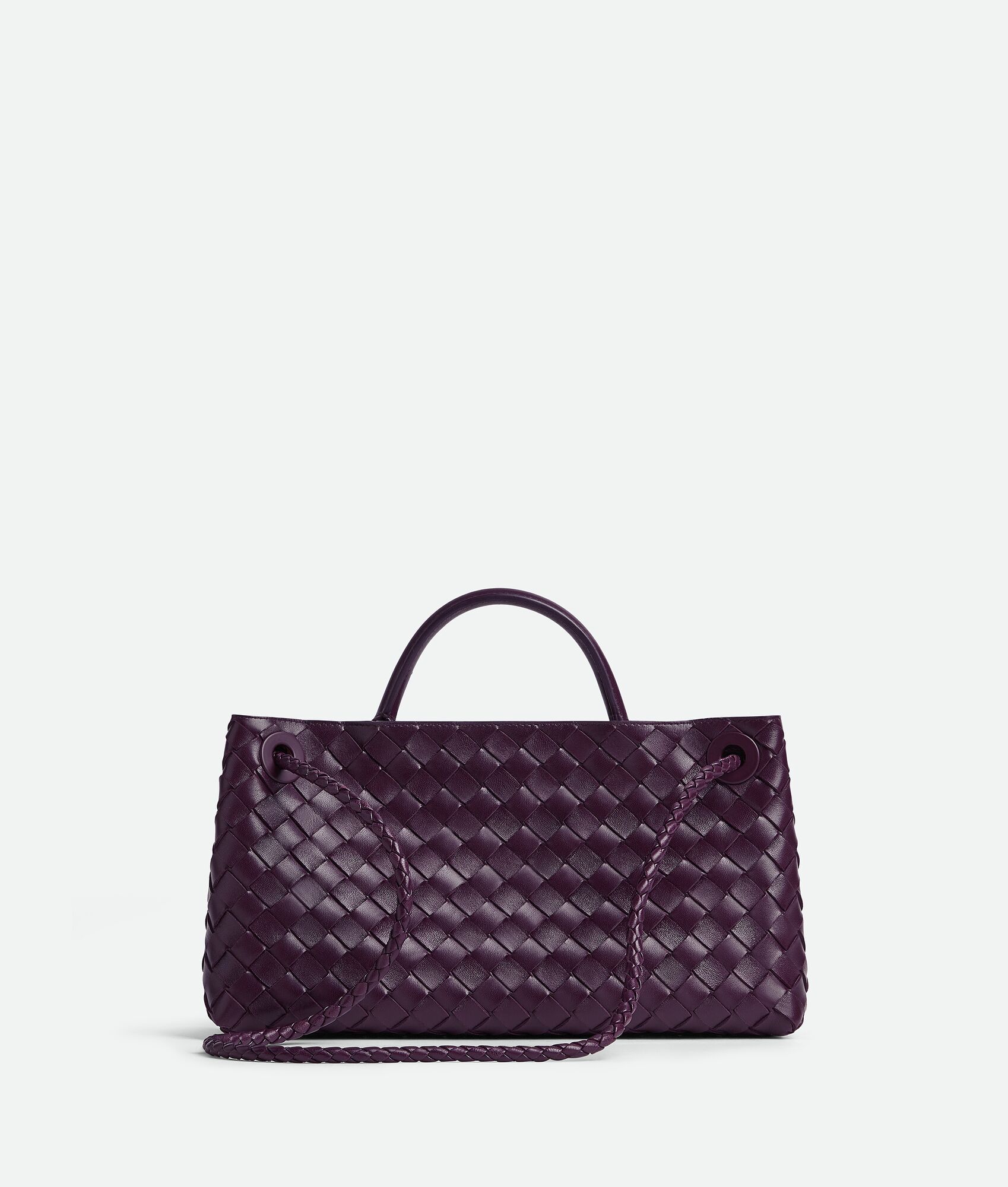  Túi Nữ Bottega Veneta Small East West Andiamo 'Dark Mystic' 