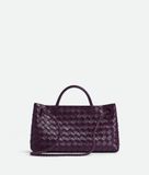  Túi Nữ Bottega Veneta Small East West Andiamo 'Dark Mystic' 
