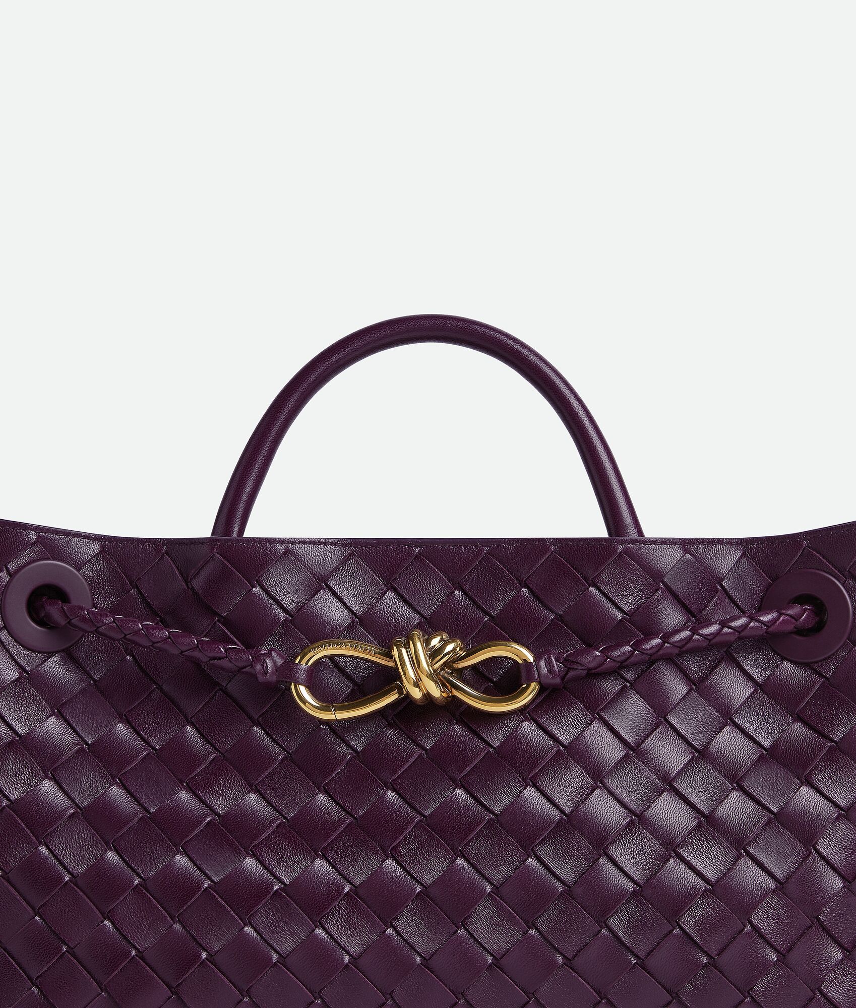  Túi Nữ Bottega Veneta Small East West Andiamo 'Dark Mystic' 