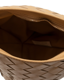  Túi Nữ Bottega Veneta The Twist Mini Shiny Nappa 'Beige' 