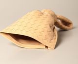  Túi Nữ Bottega Veneta The Twist Mini Shiny Nappa 'Beige' 