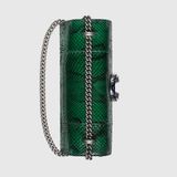  Túi Nữ Gucci Dionysus Python Small Shoulder Bag 'Green' 