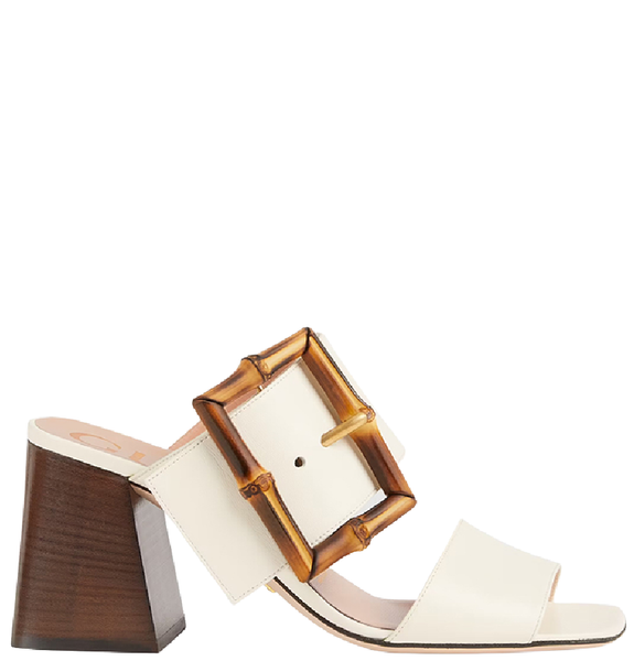  Dép Nữ Gucci Sandal With Bamboo Buckle Leather 'Light Pink' 