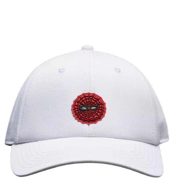  Mũ Nam Moncler Spider-Man Patch Baseball Cap 'White' 