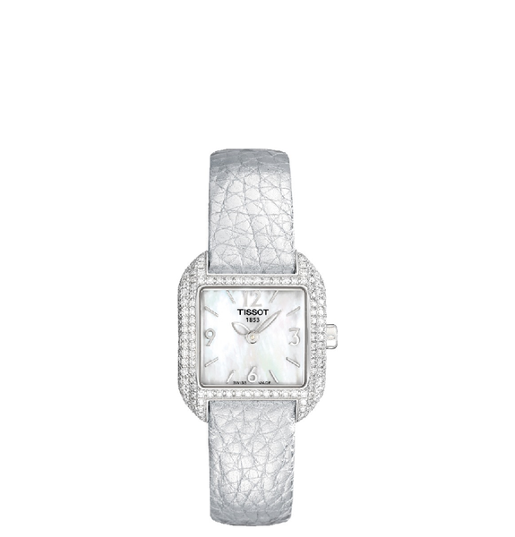  Đồng Hồ Nữ Tissot T-Wave Quartz Diamond 'White' Dial 