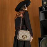 Túi Gucci Nữ Blondie Medium Shoulder Bag 'Beige' 