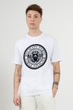  Áo Nam Balmain Coin Flock Straight Fit T-Shirt 'White' 
