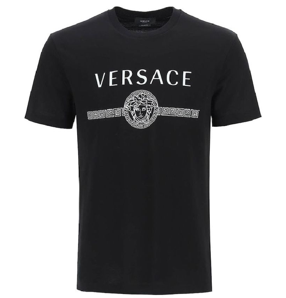  Áo Nam Versace T-Shirt With Medusa Logo 'Black' 