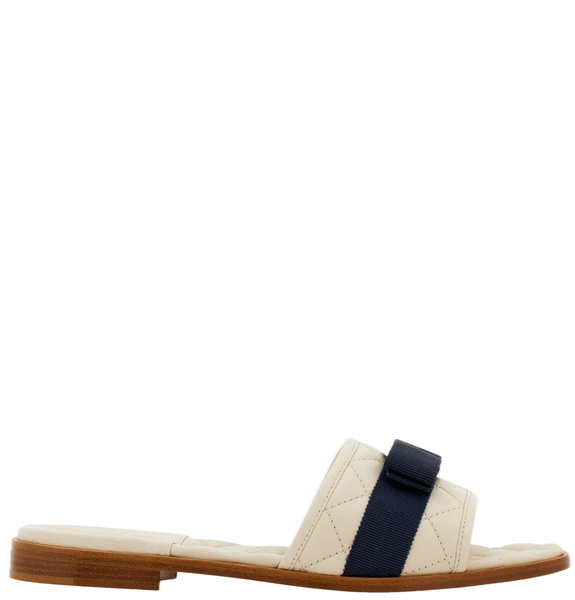  Dép Nữ Salvatore Ferragamo Quilted Slide 'Mascarpone' 