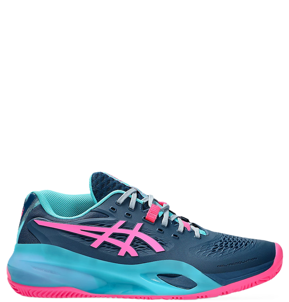 Giày Asics Gel-Resolution x Padel 'Mako Blue Hot Pink' 