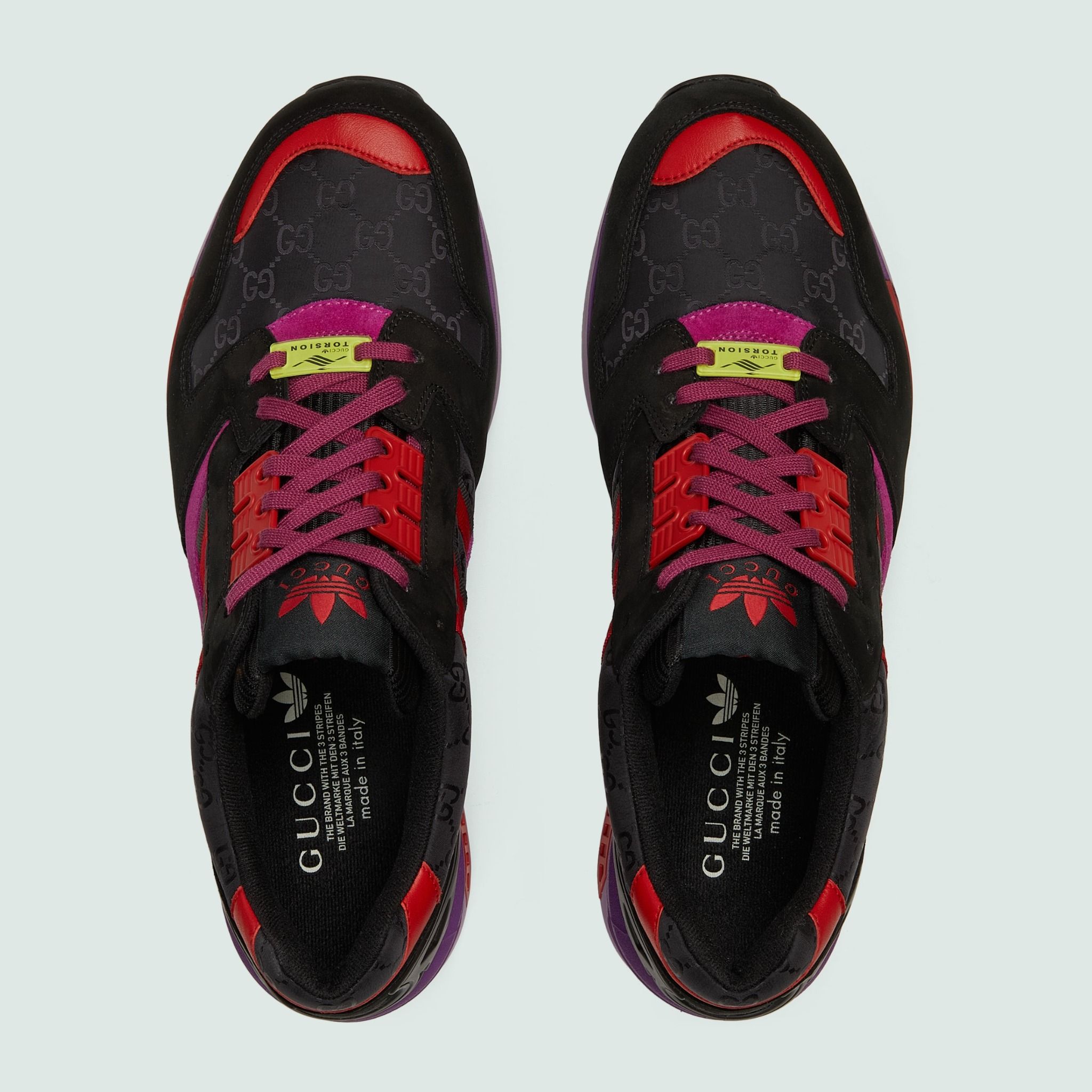 aaa Giày Nam Adidas X Gucci Zx8000 'Black Purple' 721936-AAA89