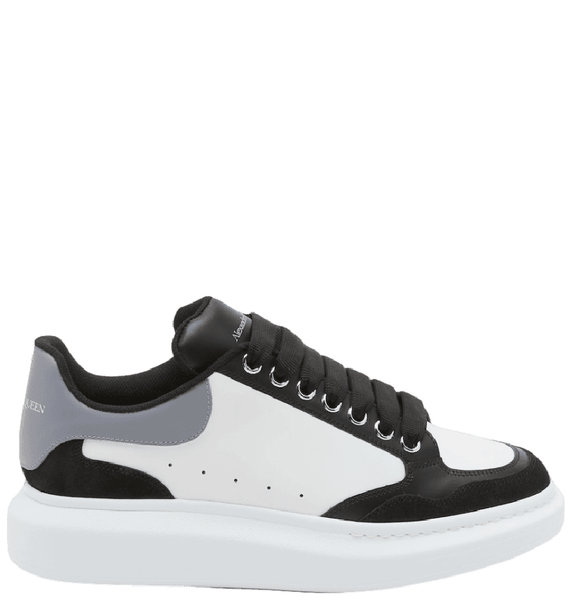  Giày Nam Alexander McQueen Oversized 'Black White Grey' 