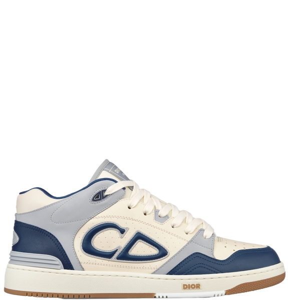  Giày Nam Dior B57 Mid-top Sneaker 'Navy Blue Cream' 