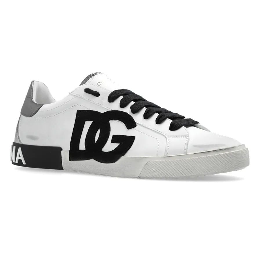  Giày Nam Dolce & Gabbana Portofino Vintage 'White' 