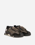  Giày Nam Dolce & Gabbana Printed Nylon NS1 'Brown' 