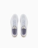  Giày Nam Emporio Armani Leather Sneakers 'White' 