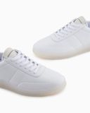  Giày Nam Emporio Armani Leather Sneakers 'White' 