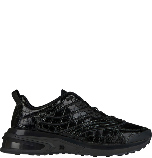  Giày Nam Givenchy GIV 1 Sneakers Crocodile Leather 'Black' 