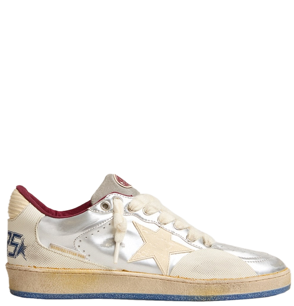  Giày Nam Golden Goose Ball Star Pro 'Silver' 
