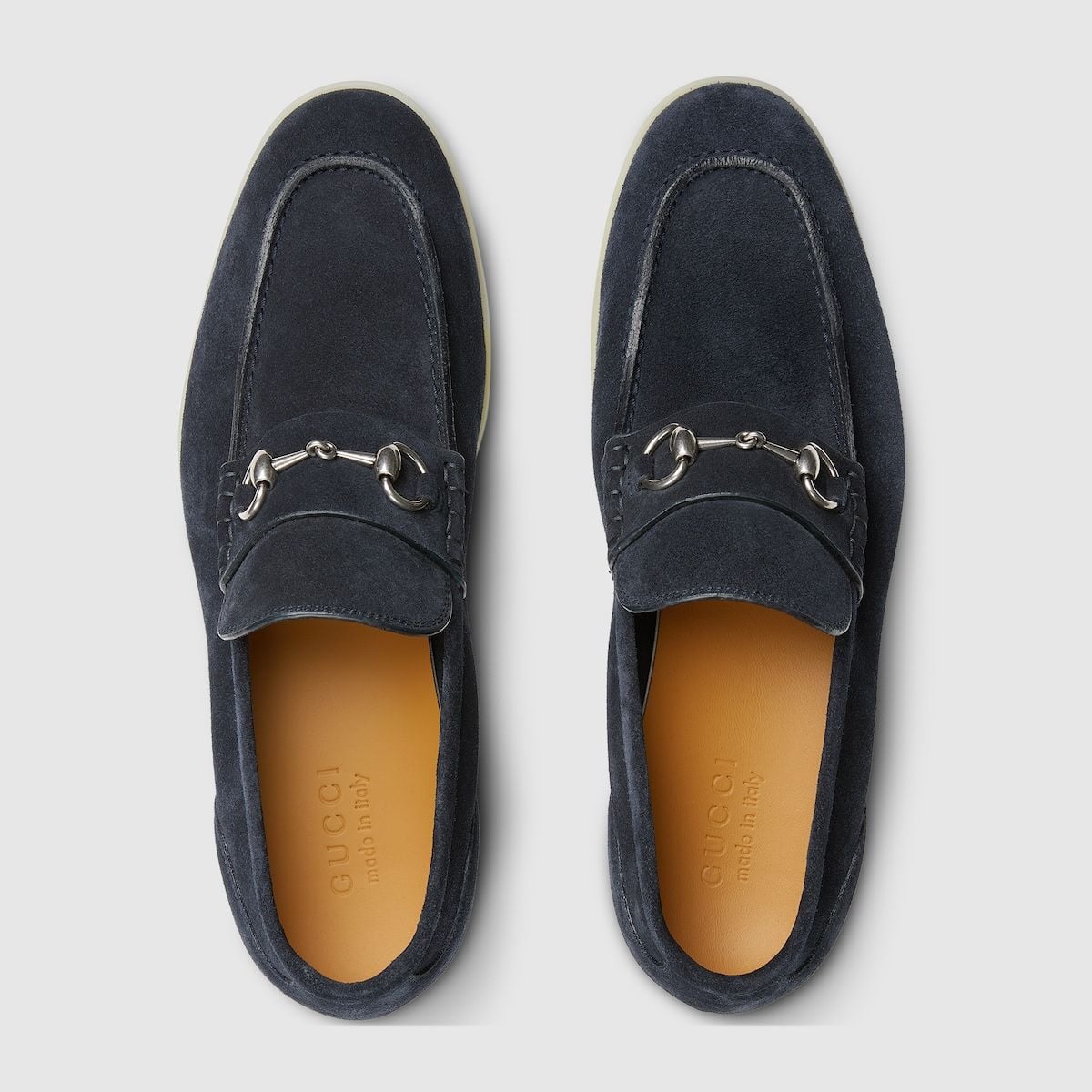  Giày Nam Gucci Loafer With Horsebit 'Dark Blue' 