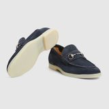  Giày Nam Gucci Loafer With Horsebit 'Dark Blue' 