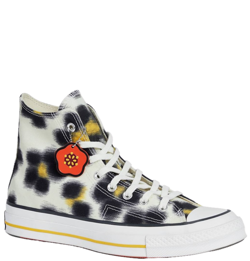  Giày Nam Kenzo x Converse High Top Sneakers 'Cream' 