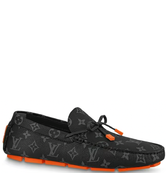  Giày Nam Louis Vuitton Driver Moccasins 'Monogram Eclipse' 