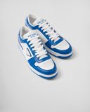  Giày Nam Prada Downtown Leather Sneakers 'Cobalt Blue' 