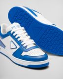  Giày Nam Prada Downtown Leather Sneakers 'Cobalt Blue' 