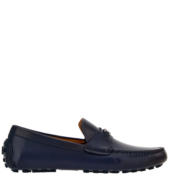 Giày Nam Salvatore Ferragamo Driver Gancini Ornament 'Blue' 