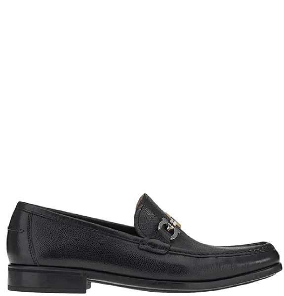  Giày Nam Salvatore Ferragamo Loafer Gancini 'Black' 