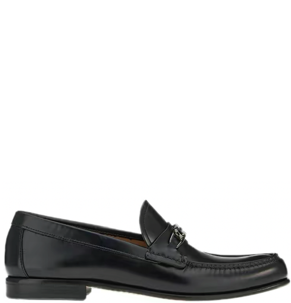  Giày Nam Salvatore Ferragamo Loafer Gancini 'Black' 