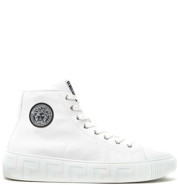  Giày Nam Versace Greca High Top Trainers 'White' 