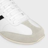  Giày Nữ Celine Jogger Low Lace-up Sneaker 'White' 