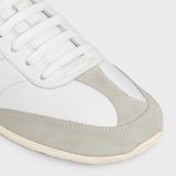  Giày Nữ Celine Jogger Low Lace-up Sneaker 'White' 