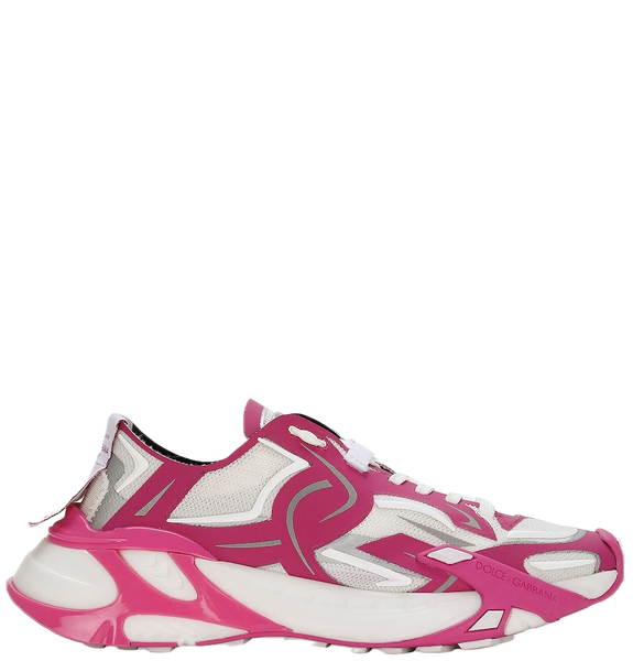  Giày Nữ Dolce & Gabbana Technical Fabric Fast 'Pink' 