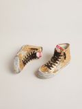 Giày Nữ Golden Goose Francy Penstar 'Gold' 