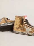  Giày Nữ Golden Goose Francy Penstar 'Gold' 