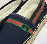  Giày Nữ Gucci Espadrilles Slip On Shoes 'Black' 