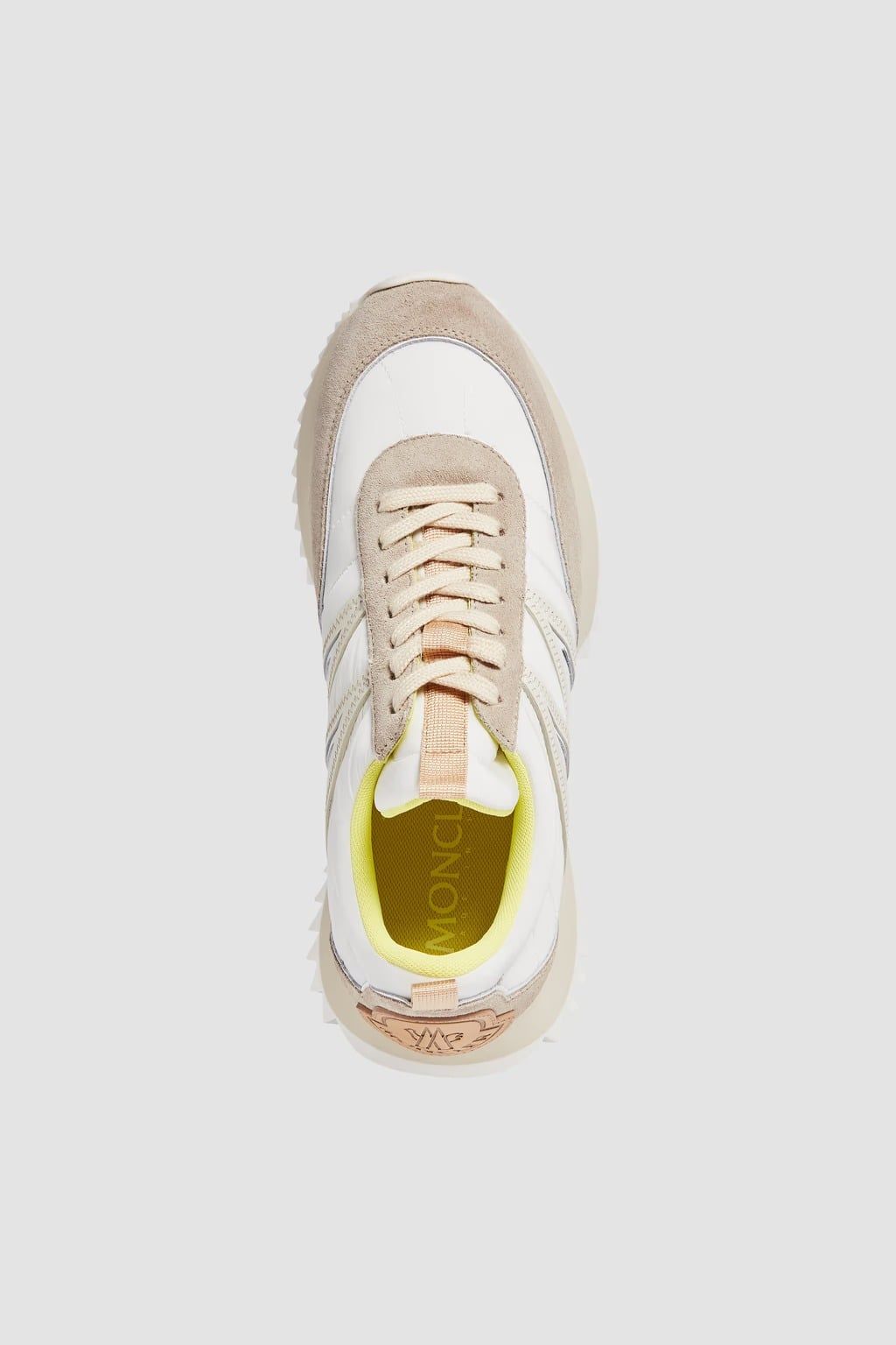  Giày Nữ Moncler Pacey Suede Trainers 'Beige' 
