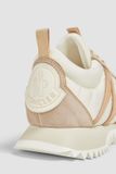  Giày Nữ Moncler Pacey Suede Trainers 'Ivory' 