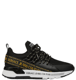  Giày Nữ Versace Jeans Couture Dynamic Logo Trainers 'Black' 