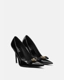  Giày Nữ Versace Gianni Ribbon Pumps 'Black' 