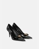  Giày Nữ Versace Gianni Ribbon Pumps 'Black' 