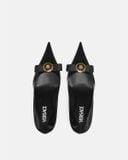  Giày Nữ Versace Gianni Ribbon Pumps 'Black' 