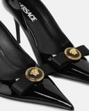  Giày Nữ Versace Gianni Ribbon Pumps 'Black' 