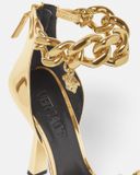  Giày Nữ Versace Medusa Chain Sandals 'Gold' 