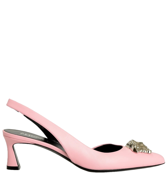 Giày Nữ Versace Medusa Slingback Heels 'Pink' 