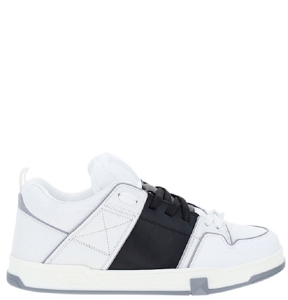  Giày Nam Valentino Open Skate Calfskin 'White Black' 