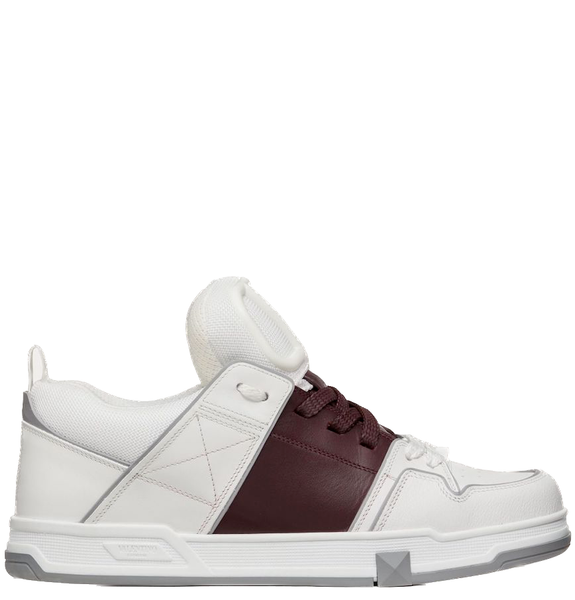  Giày Nam Valentino Open Skate Calfskin 'White Rubin' 